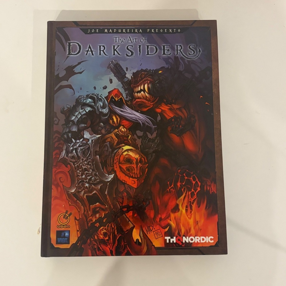 The Art of Darksiders Hardcover Art Book Joe Madureira UDON Entertainment 2019